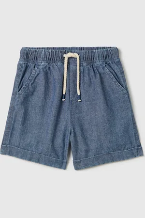FAGOTTINO Shorts Elasticizzati In Puro Cotone, Bambino
