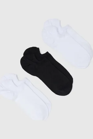 OVS OVS , Tripack Calzini In Bianco E Nero, Donna