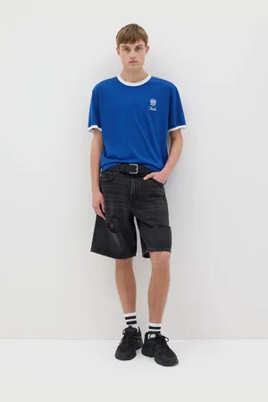 OVS Shorts In Denim Con Dettagli Strappati, Uomo