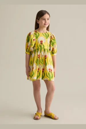 OVS Abito Con Stampa Floreale, Bambina