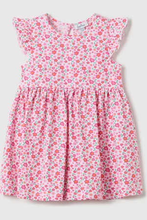 FAGOTTINO Vestito A Fiori In Cotone, Bambina