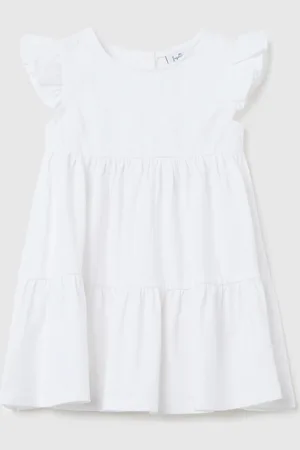 FAGOTTINO Vestito In Cotone Con Balze, Bambina
