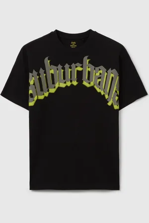 OVS T-shirt Nera Con Stampa Suburbans, Bambino