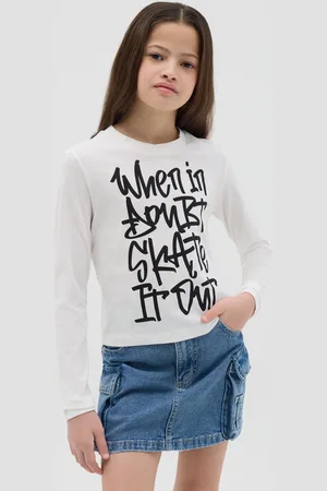 OVS T-shirt A Maniche Lunghe Con Stampa Lettering, Bambina