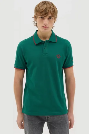 CANADA TRAIL Polo A Manica Corta In Cotone Canada