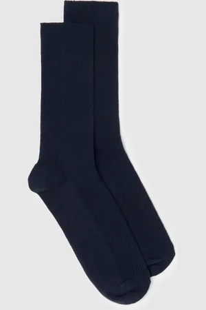 OVS OVS , Calze Midi Navy Stretch A Costine, Uomo
