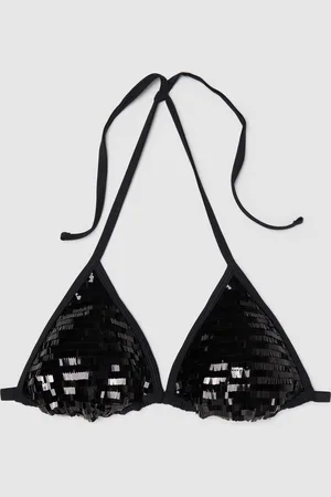 OVS OVS , Top Bikini Da Donna In Tessuto Elasticizzato Con Paillettes