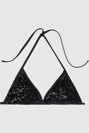OVS OVS , Top Bikini Da Donna In Tessuto Elasticizzato Con Paillettes