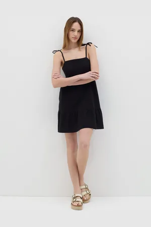 OVS Abito Da Donna In Puro Cotone Regular Fit Con Scollo Quadrato