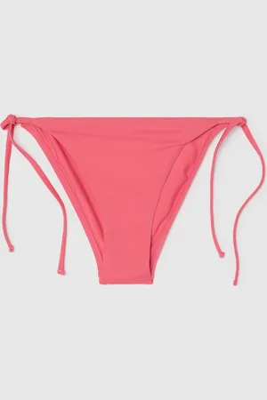 OVS OVS , Slip Bikini Da Donna In Tessuto Elasticizzato Con Laccetti Laterali