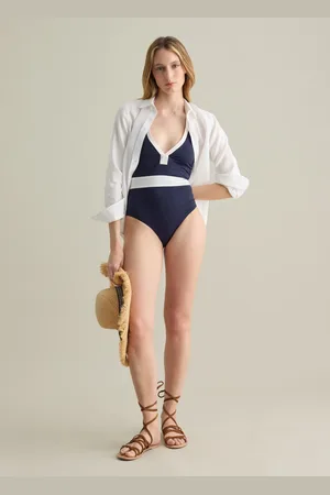 PIOMBO Costume Intero Da Donna In Tessuto Elasticizzato