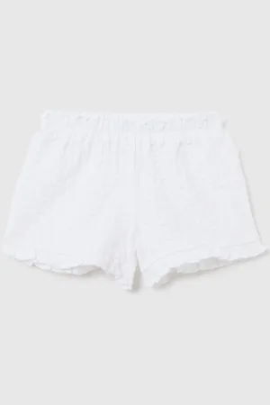 FAGOTTINO Shorts Da Bambina In Cotone Elasticizzato Regular Fit