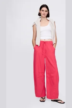 GAP Pantaloni In Lyocell E Cotone, Donna