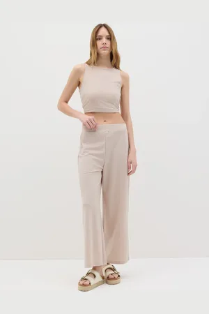 OVS Pantaloni Culotte Da Donna In Misto Viscosa Regular Fit