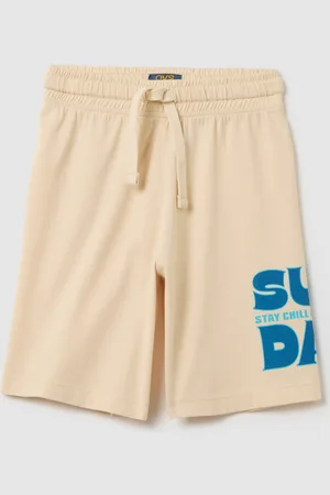 OVS Pantaloni Corti Da Bambino In Puro Cotone Con Vita Regular
