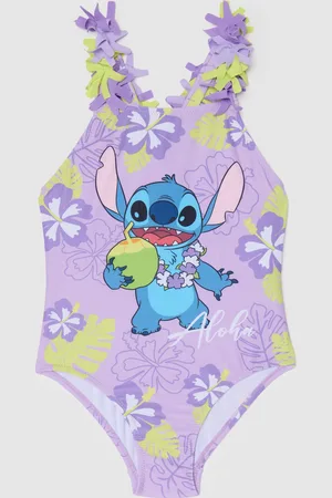OVS Costume Da Bagno Monopezzo Per Bambina In Tessuto Elasticizzato Con Dettagli Floreali