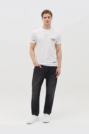 OVS OVS , T-shirt In Cotone Con Stampa "ponte Di Rialto", Uomo