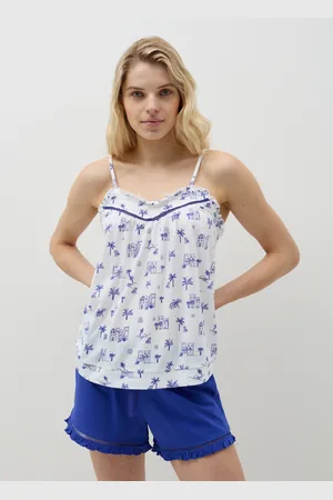 OVS OVS , Pigiama Corto Con Stampa Summer Vibes, Donna