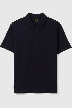 OVS OVS , Polo In Cotone Waffle Con Tasca, Uomo
