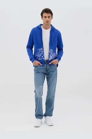 OVS 0000, Full-zip In Felpa Con Cappuccio Re-up, Uomo