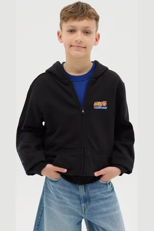 OVS Full-zip Con Cappuccio E Stampa Naruto, Bambino