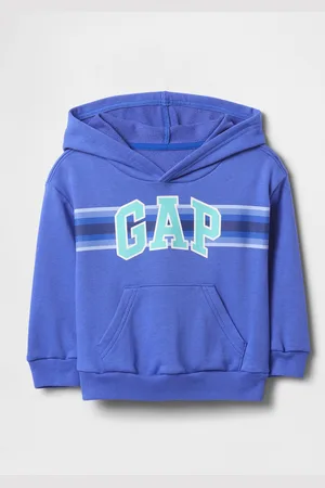OVS Felpa In French Terry Con Cappuccio E Stampa Logo, Bambino
