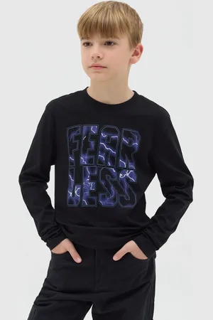 OVS T-shirt A Maniche Lunghe Stampa "fearless", Bambino