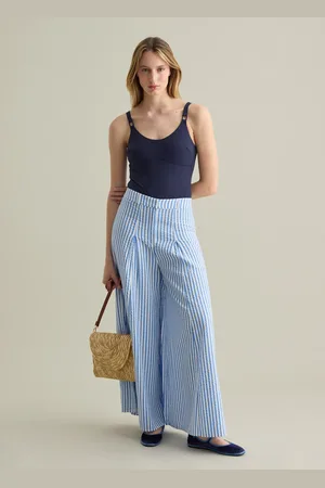 PIOMBO Costume Intero Da Donna In Tessuto Elasticizzato Con Scollo Rotondo