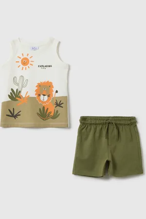 FAGOTTINO Set Jogging Da Bambino In Puro Cotone Regular Fit