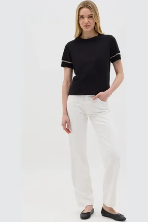 OVS OVS , T-shirt Da Donna In Puro Cotone Regular Fit