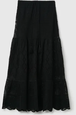 PIOMBO Gonna Lunga Da Donna In Misto Cotone Regular Fit