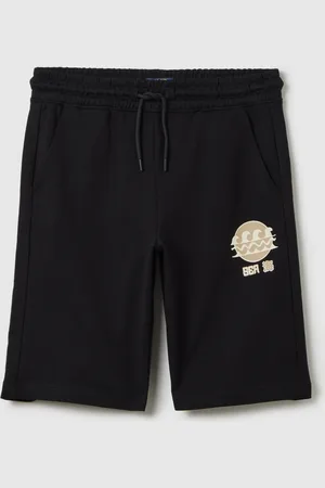 OVS Pantaloni Corti Da Ragazzo In Puro Cotone Regular Fit, Bambino