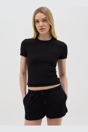 OVS OVS , T-shirt Da Donna In Cotone Elasticizzato Regular Fit