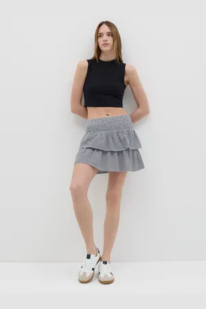 OVS Gonna Mini Da Donna In Puro Cotone Regular Fit
