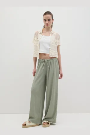 OVS Pantaloni Palazzo Da Donna In Tessuto Elasticizzato