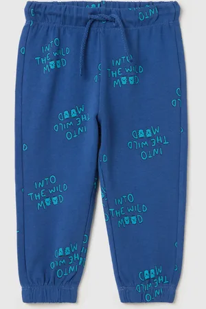 FAGOTTINO Joggers Con Profili Elasticati Stampa "into The Wild Mood", Bambino