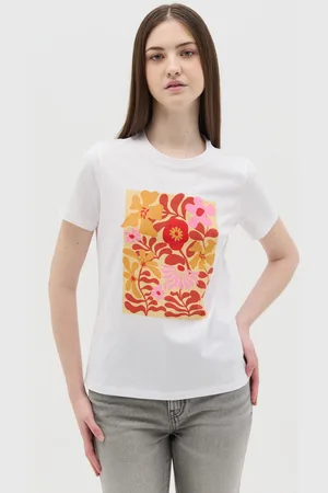 OVS OVS , T-shirt Da Donna In Puro Cotone Regular Fit