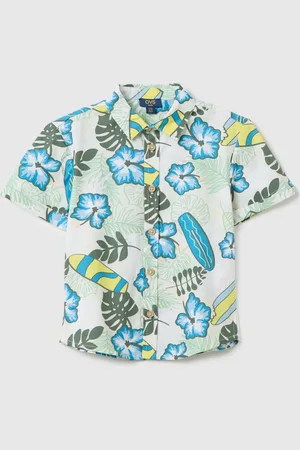 OVS Camicia Da Bambino In Puro Cotone Regular Fit