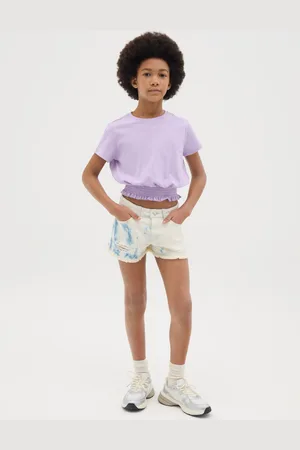 OVS Shorts Da Ragazza In Puro Cotone Regular Fit Tie-dye, Bambina