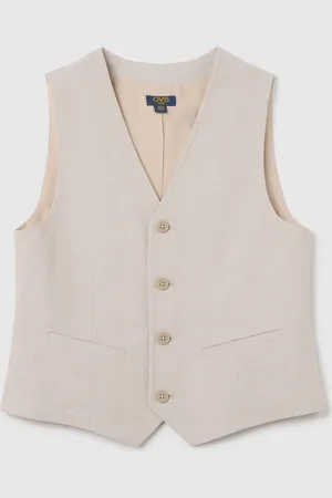 OVS Gilet Per Ragazzo In Puro Cotone Slim Fit, Bambino