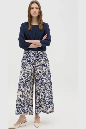 Hybrid Pantaloni Da Donna Regular Fit Con Fantasia Floreale