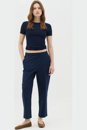 OVS OVS , Pantaloni Da Donna In Cotone Elasticizzato Regular Fit