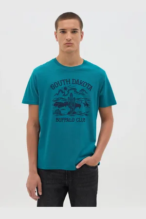 OVS OVS , T-shirt Da Uomo In Puro Cotone Regular Fit Con Stampa