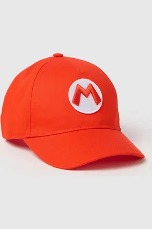 OVS Cappello Da Bambino In Puro Cotone Con Logo Super Mario