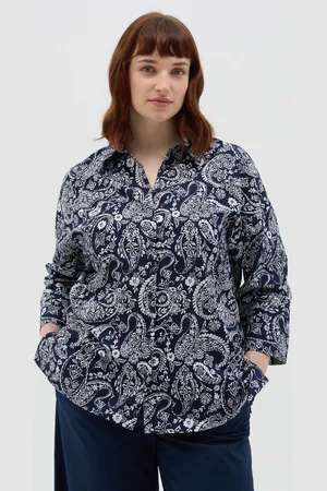 OVS Camicia Da Donna In Puro Cotone Con Fantasia Paisley