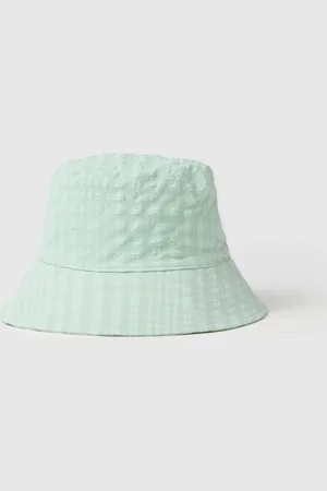 OVS OVS , Cappello Bucket Da Donna In Tessuto Chiaro A Quadri