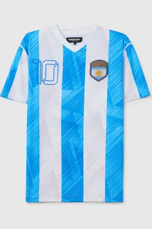 OVS Maglia Da Uomo In A Righe Azzurre E Bianche Regular Fit