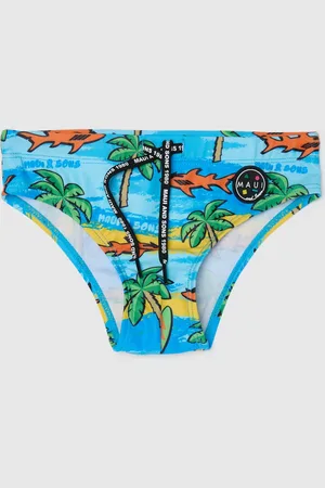 OVS Slip Mare Da Bambino In Tessuto Elasticizzato Multicolor Con Elastico In Vita