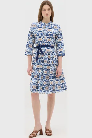 Hybrid Abito Midi Da Donna In Cotone Elasticizzato Regular Fit