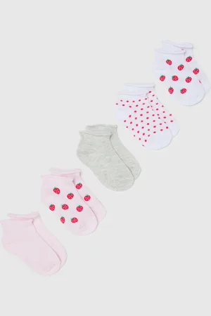 OVS Calzini Corti Da Bambina In Misto Cotone Elasticizzati